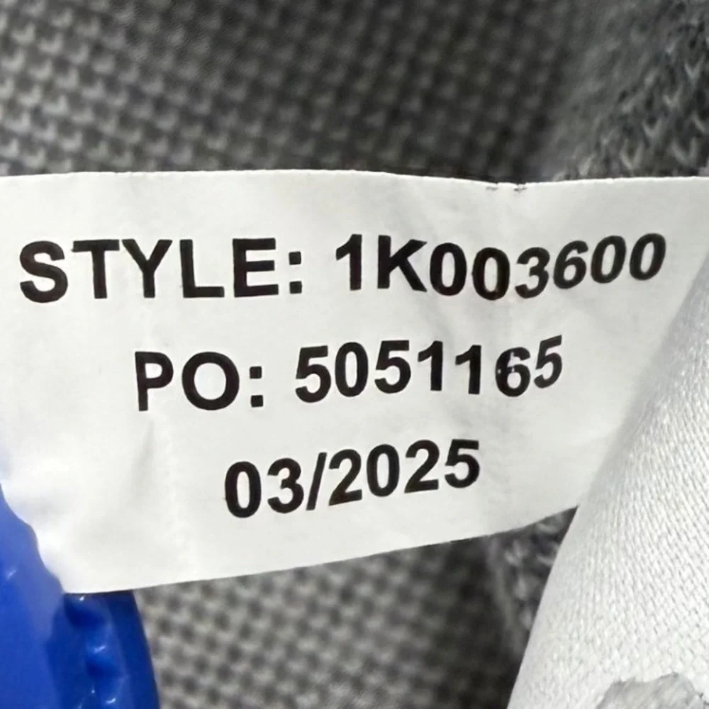 Vineyard Vines 1/4 Zip Pullover Mens Large Gray Stripe Saltwater Long Sleeve